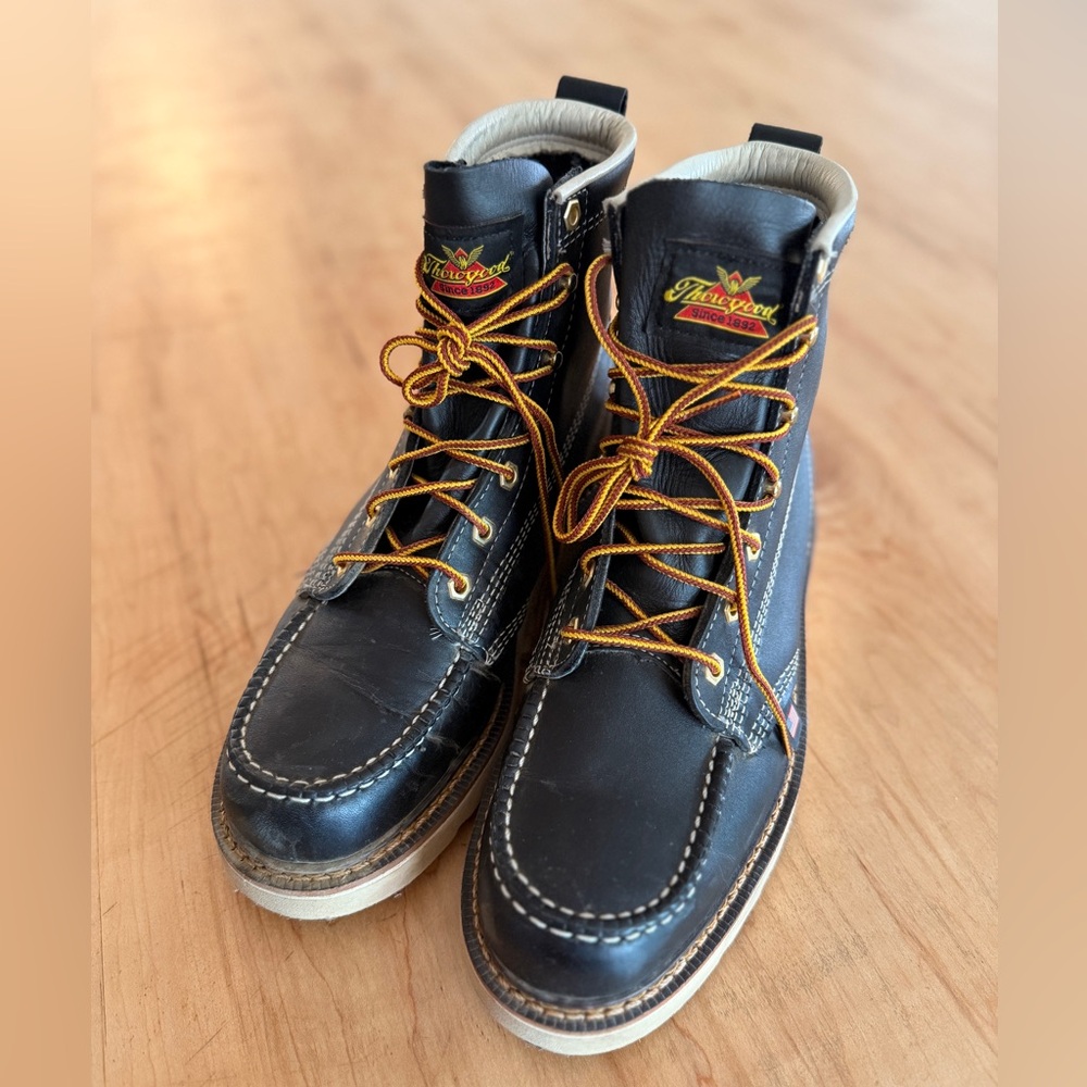 Men’s Thorogood Work Boots 9.5 Black